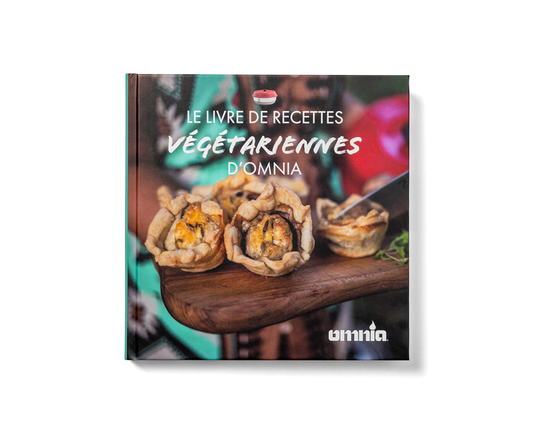 Libro de cocina vegetariana Omnia